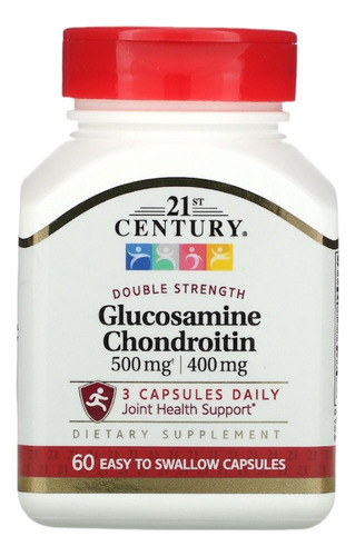 21st Century Glucosamina 500mg / Condroitina 400mg 60ct Usa