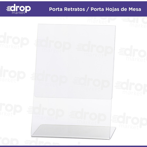 Imagen 4 de 10 de Portaretratos 15x21 | Portafotos Pet Tipo Acrílico | X1u.