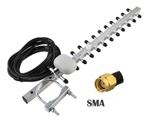 Sma Yagi 4g Lte Antena 25dbi Exterior Antena Amplificadora