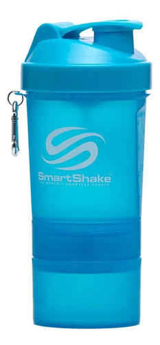 Smartshake Original 2go - Botella, Gunsmoke Black, Gunsmoke