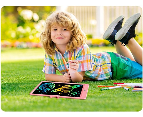 Tableta De Dibujo Colorida Para Niños Pequeños 16 Pulgadas
