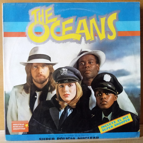 Super Policia Nuclear Promo The Oceans Tapa 8 Vinilo 9