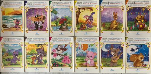 Grande Coleção Sonho E Fantasia De Criança Feliz 12 Volumes