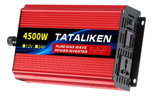 Inversor De Onda Sinusoidal Pura 24v/220v 4500w Para Coches