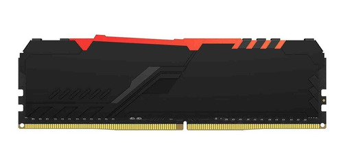Imagen 3 de 5 de Memoria Ram Kingston Fury Beast Ddr4 16gb 2666 Negro Rgb