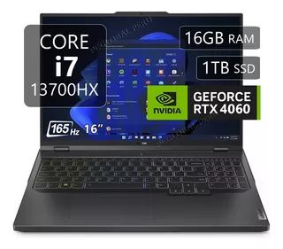 Lenovo Legion Pro 5, Core I7-13700hx, 16gb, 1tb Ssd, Rtx4060