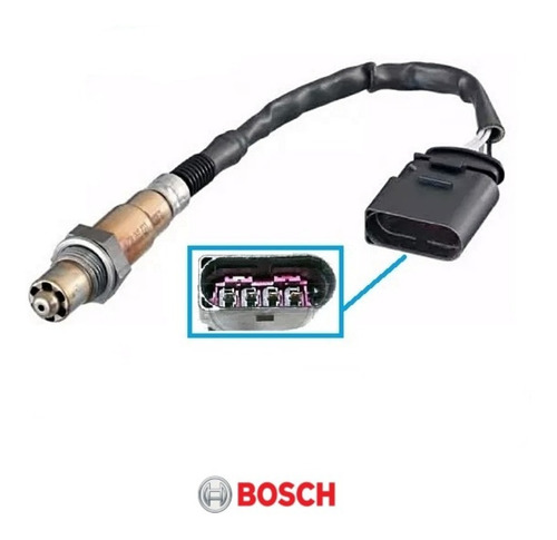 Imagem 3 de 5 de Sonda Lambda Vw Gol 1.0 1.6 G5 G6 2008/2016 Pré Catalizador