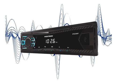 Auto Radio Mp3 Positron Sp2230bt Usb E Bluetooth