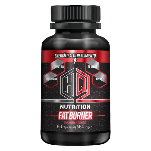 Pre Entreno Hq Nutrition Fat Burner Quema Grasa 60 Caps Sin Sabor MercadoLibre