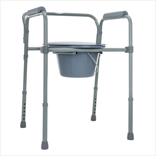 Silla Comodo Aumento Ducha Para Wc Baño 3 En 1 10