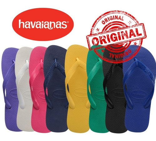Imagem 1 de 7 de Chinelo Havaianas Top Adulto Original Varias Cores Envio Já
