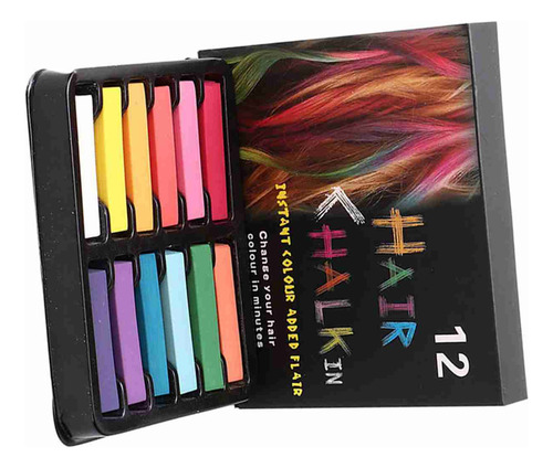 Tiza Desechable Para Teñir El Cabello Tinte Temporal Para