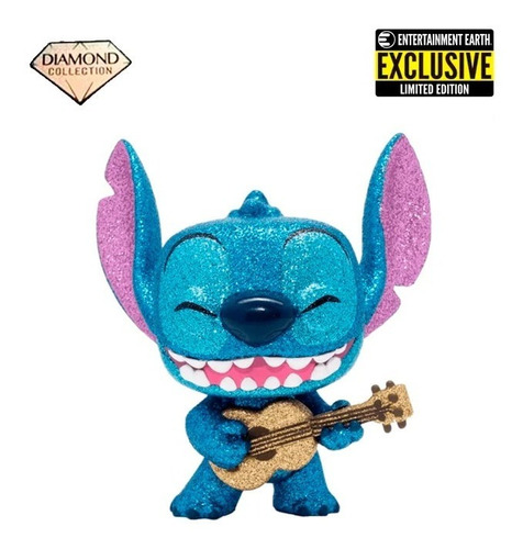 Imagen 2 de 2 de Funko Pop!- Stitch With Ukelele #1044 Ee Exclusive D. E.