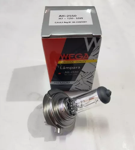 Lampara H7 12v 55w Premium Wega Original