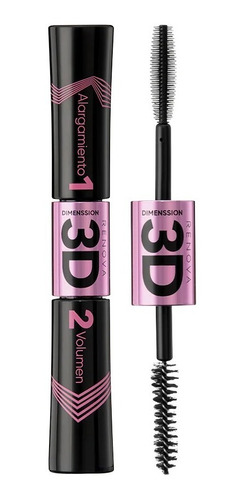 Rimel Mascara Renova Dimenssion 3d Doble Cepillo 14.5 G