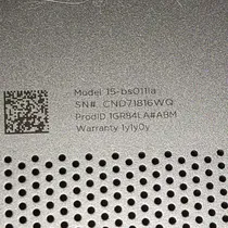 Comprar Laptop Hp 15-bs011la Se Vende Por Partes Pregunta Lo Que Nec