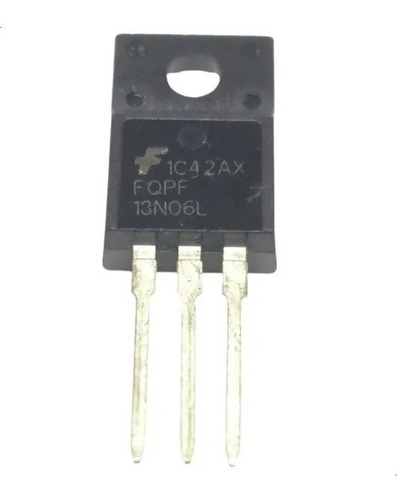 Fqpf13n06l Fet Mosfet 13n06 13a, 60v, To220f Aislado 1-422