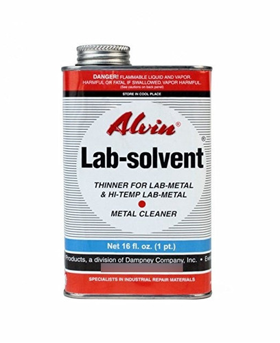 Alvin 16 Oz Lab Solvente Diluyente Para Laboratorio De Metal