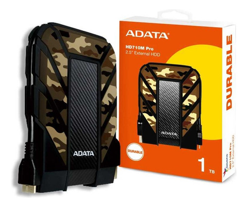 Disco Duro Externo Adata 1tb Con Protección De Grado Militar