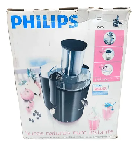 Espremedor Juicer Philips 650w 220v Ri1858 Leia A Descrição
