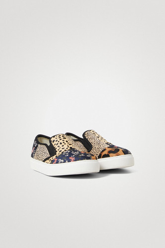 Zapatillas Desigual Slip On Animal Patch 36