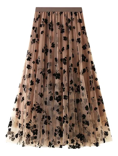 Falda tutu larga mujer new arrivals
