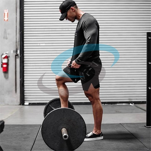 Pantalón Corto Deportivo Gym Cómodo Elástico Secado Rápido [