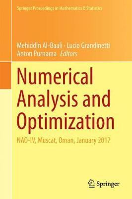 Libro Numerical Analysis And Optimization : Nao-iv, Musca...