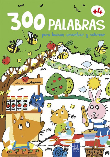 Libro 300 Palabras Para Buscar, Encontrar Y Colorear