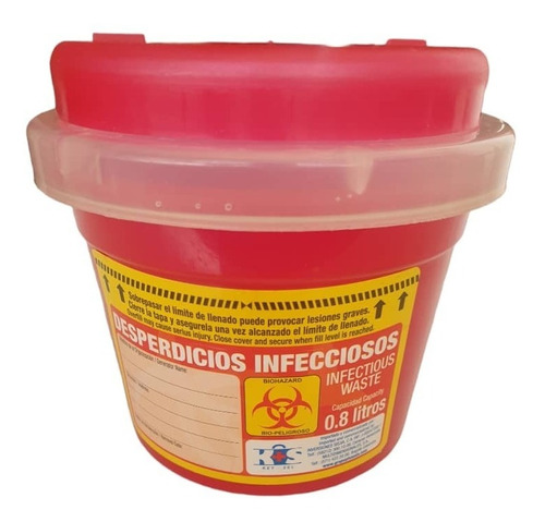 Desperdicios Infecciosos Embase 0,8 Litros