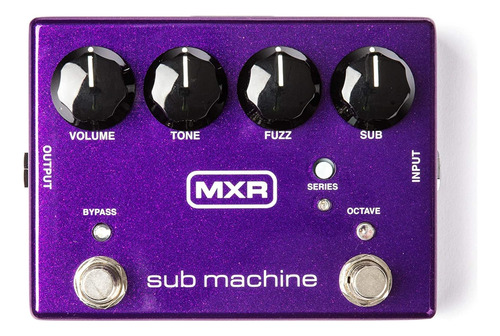 Pedal De Los Efectos De Guitarra De Fuzz Sub M225 Mxr M225 C