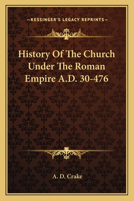 Libro History Of The Church Under The Roman Empire A.d. 3...