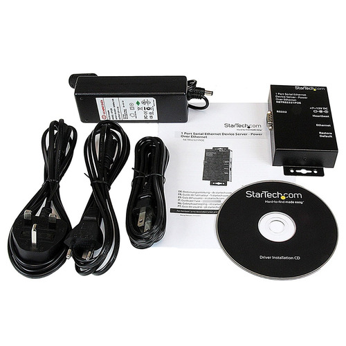Startech.com Netrs2321poe 1 Puerto Rs232 Serial Del Disposit