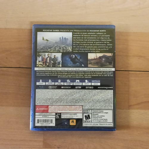 ..:: Gta Grand Theft Auto 5 Premium Edition ::.. Para Ps4