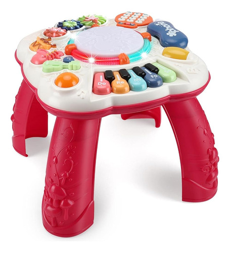 Baccow Baby Toys 6 A 12-18 Meses, Mesa De Actividades Musica