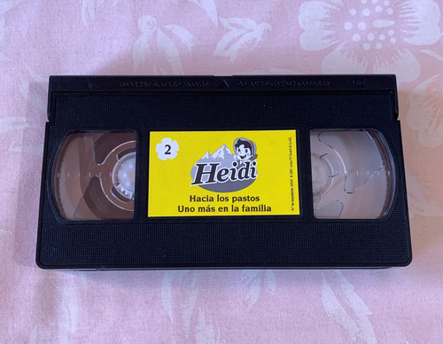 Heidi Vol. 2 Hacia Los Pastos Vhs Con 2 Capitulos En Español (Usado)