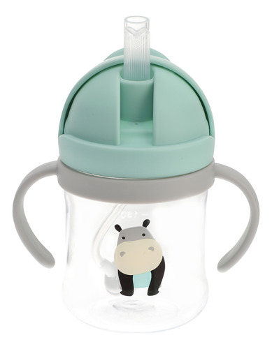 Vaso A Prueba De Derrames Con Asas De Pajita Para Bebés Y Ni