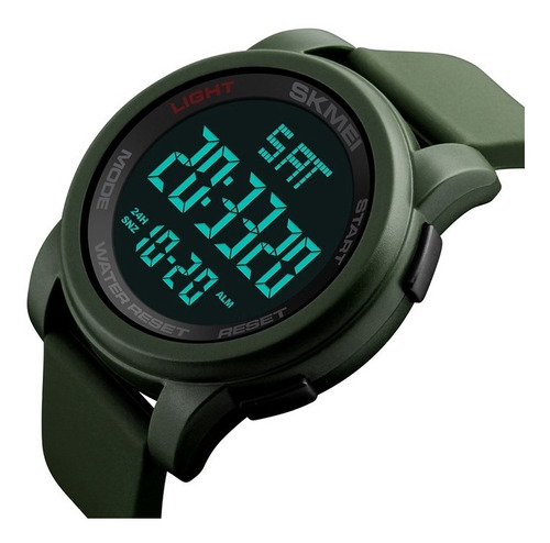 Reloj Hombre Skmei 1257 Deportivo Digital Led Moderno Alarma