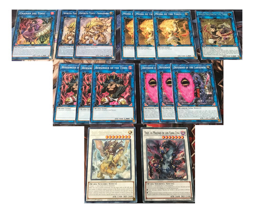 Lote Deck Baraja Tenyi Yu-gi-oh! Original Konami