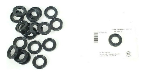 Bag Of 19 New Ge Healtcare 44-5492-90 Epdm Gaskets 25/12 Qtt