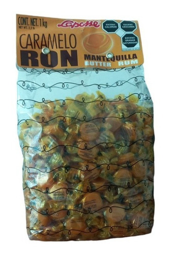 Caramelo Laposse Ron Mantequilla 1 Kilogramo