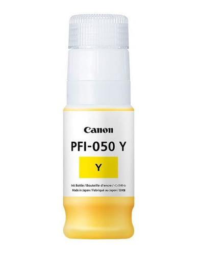 Botella De Tinta Canon Pfi-050 Amarillo P Imageprograf Tc-20