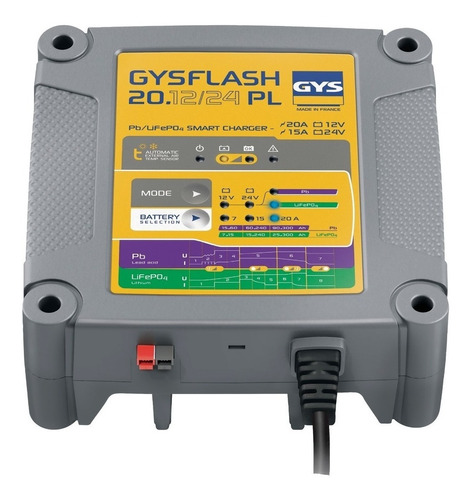 Cargador Baterias Gysflash 20.12/24 Pl (026049), Gys