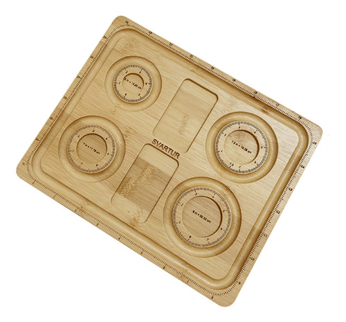 Tablero De Cuentas De Bambú, Bandeja De Cuentas, Estilo A