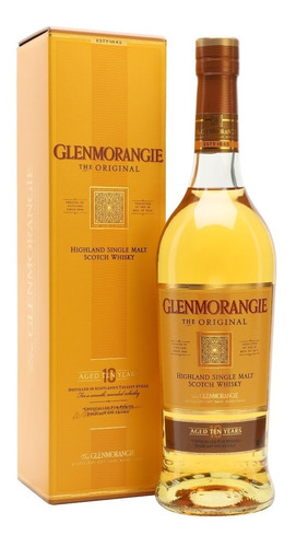Whisky Glenmorangie Highland Single Malt 10 Años 1 Litro