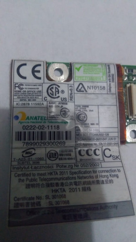 Tarjeta Wifi Mod: Ec No: H32755b De Lap Lenovo Thinkpad T30 