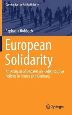 Libro European Solidarity : An Analysis Of Debates On Red...