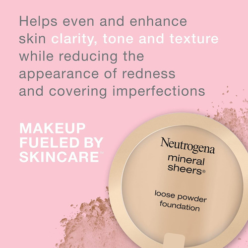 Neutrogena Mineral Sheers Polvo Base Maquillaje Mineral 5.5g
