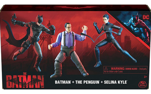 Set The Batman El Pingüino Selina Kyle Spin Master Movie