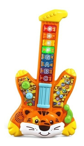 Imagen 1 de 3 de Vtech Zoo Jamz Tiger Rock Guitar Musical Instrumento